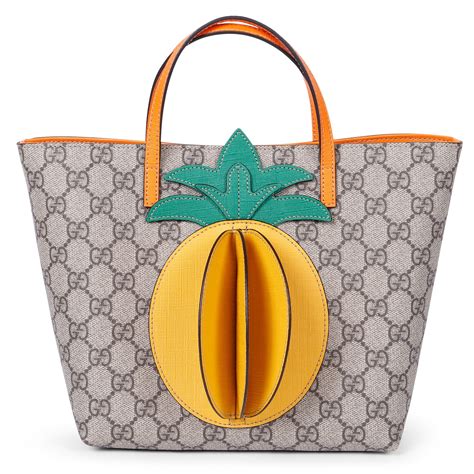 pineapple gucci bag|The Leisurely Essence of Gucci Pineapple .